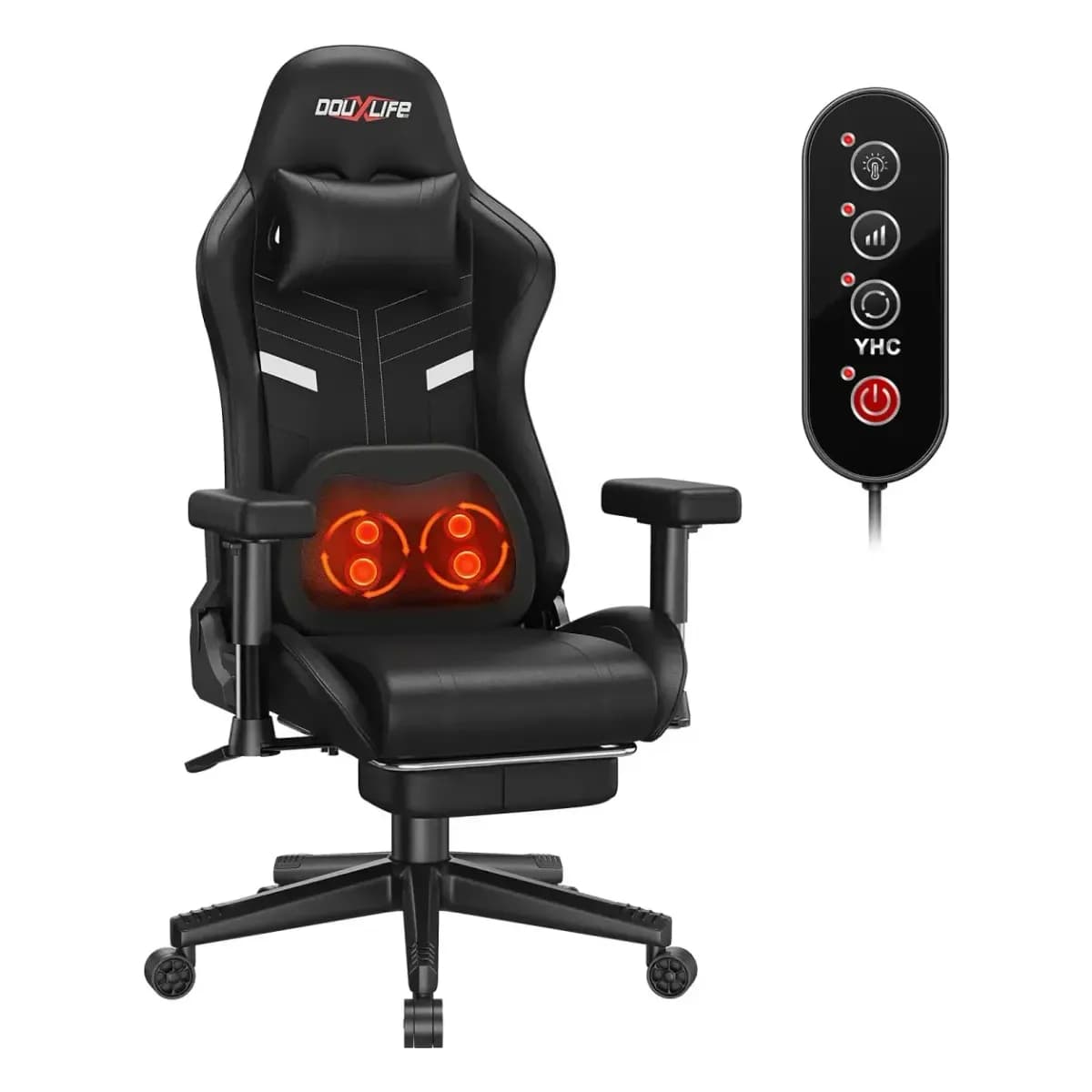 Douxlife GC-RC03 gaming stolica s masažom i grijanjem