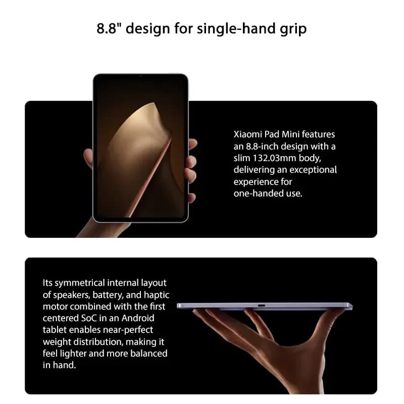Xiaomi Pad Mini MediaTek Dimensity 9400+ 8.8" 3K - 3
