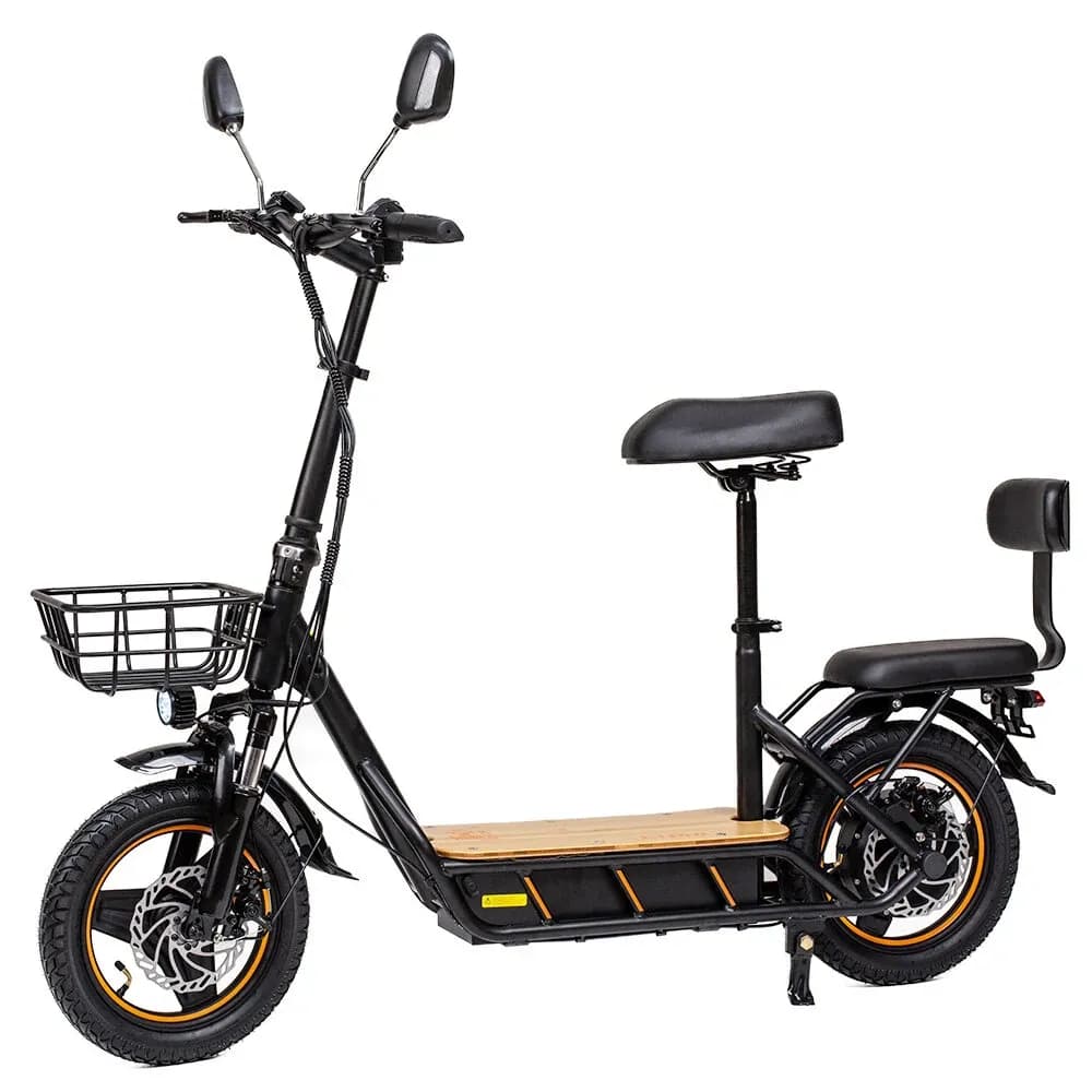 Kukirin C1 Pro 2024 Version 48V 26Ah 500W (PEAK 802W) 14 Inches sklopivi Off Road Tire Electric - 1