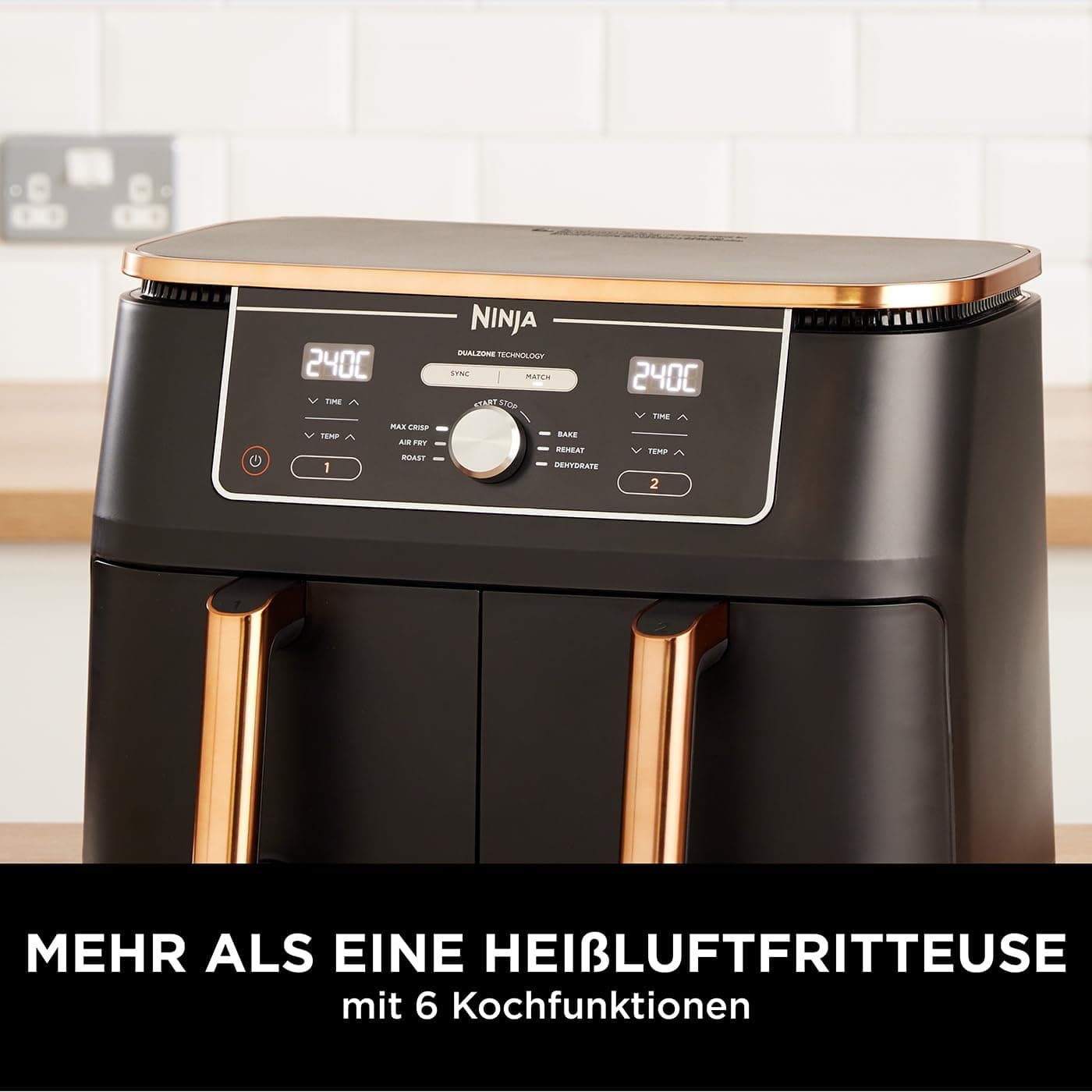 Ninja Foodi MAX Dual Zone friteza na vrući zrak 9,5L - 4