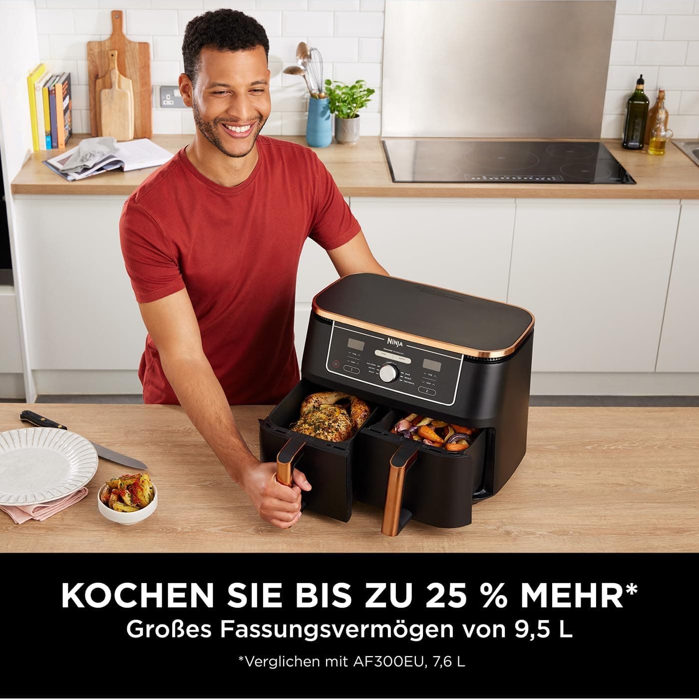 Ninja Foodi MAX Dual Zone friteza na vrući zrak 9,5L - 6