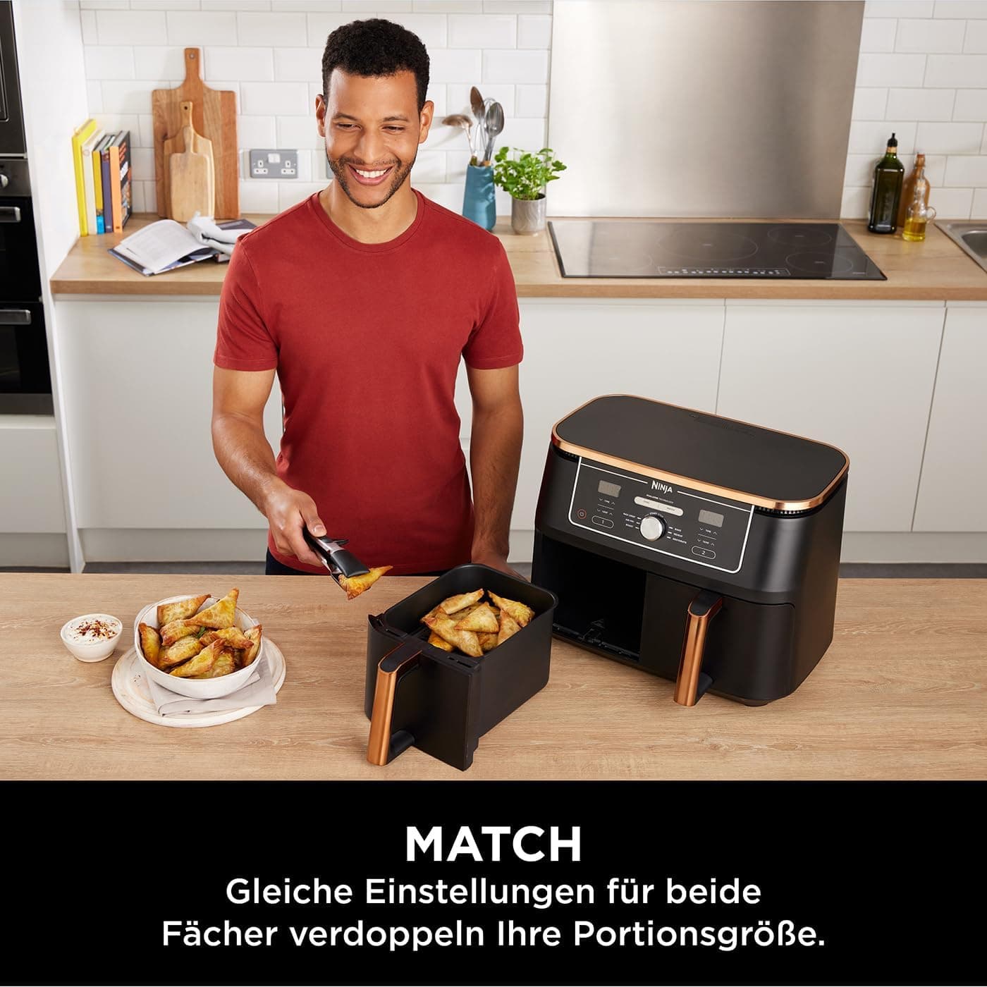 Ninja Foodi MAX Dual Zone friteza na vrući zrak 9,5L - 7