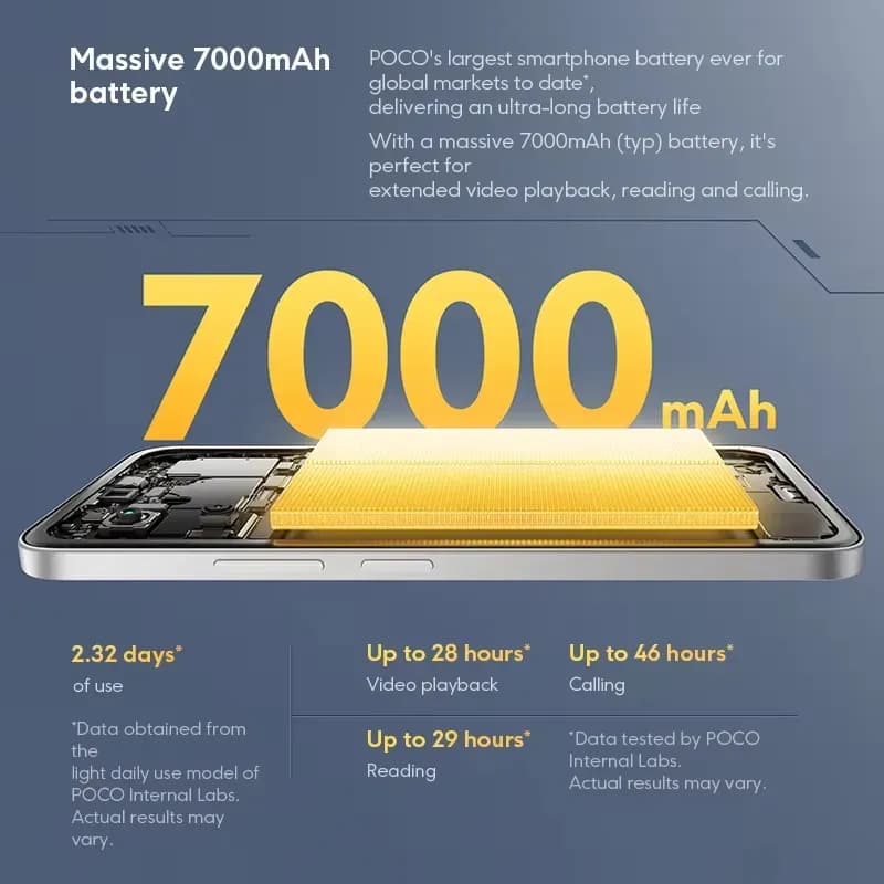 POCO M7 Global Version pametni telefon - 7