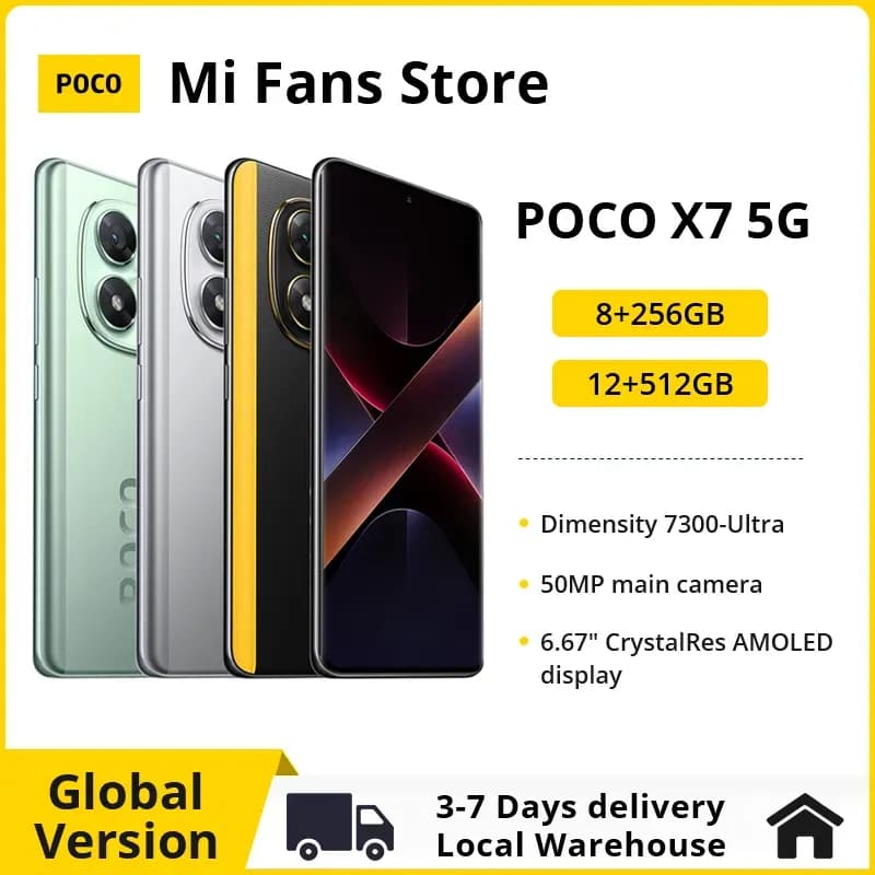 POCO X7 Global Version pametni telefon Dimensity 7300-Ultra - 2