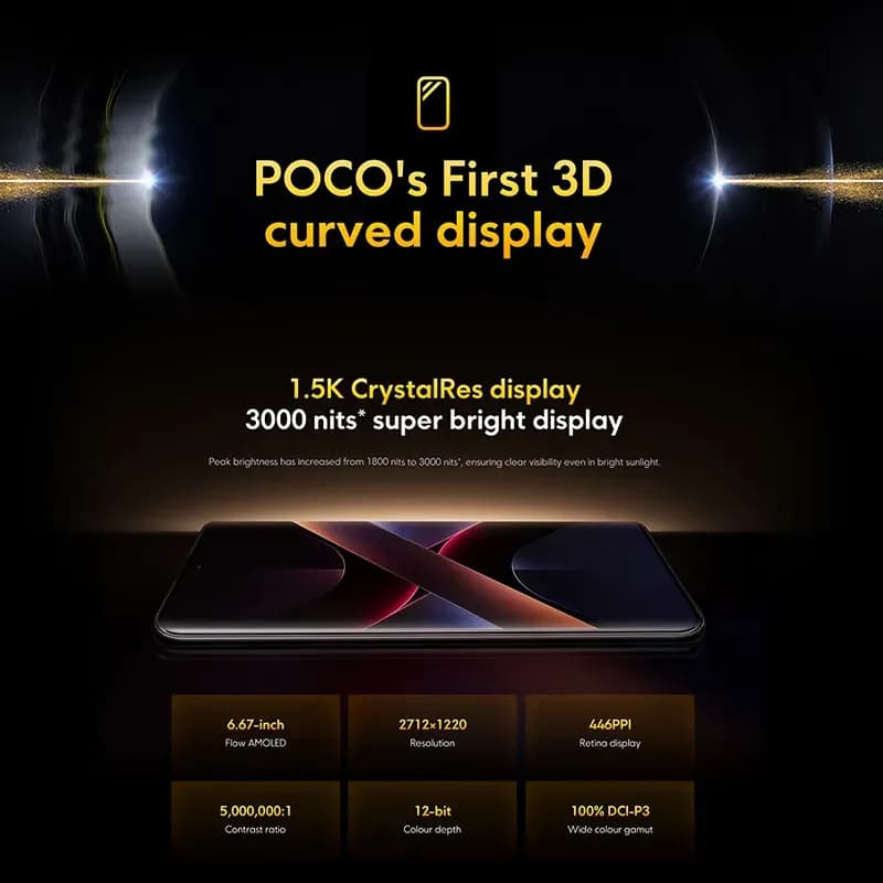 POCO X7 Global Version pametni telefon Dimensity 7300-Ultra - 6
