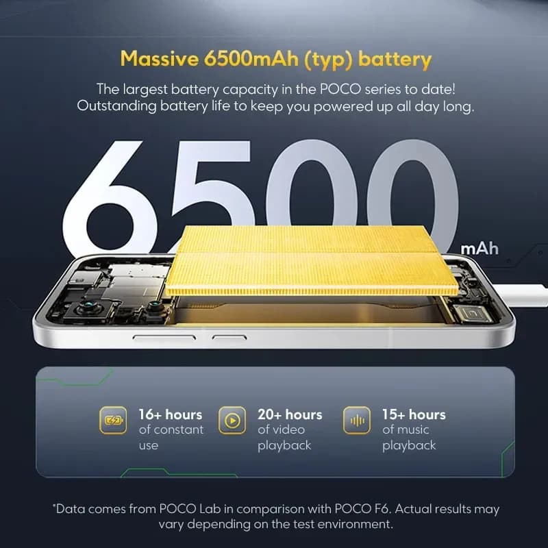 Xiaomi POCO F7 5G Global Version pametni telefon - 7