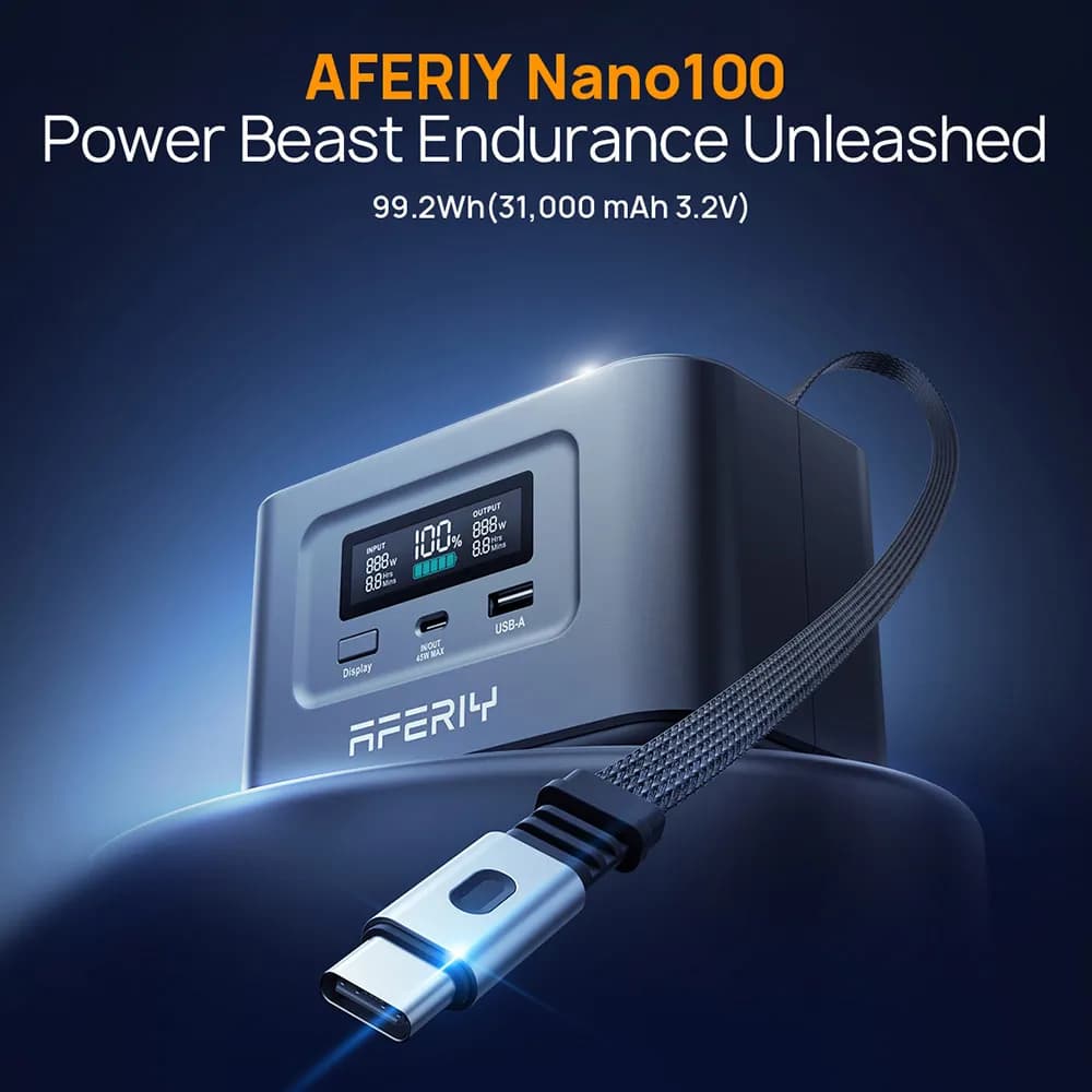 AFERIY Nano100 prijenosna elektrana 100W - 5