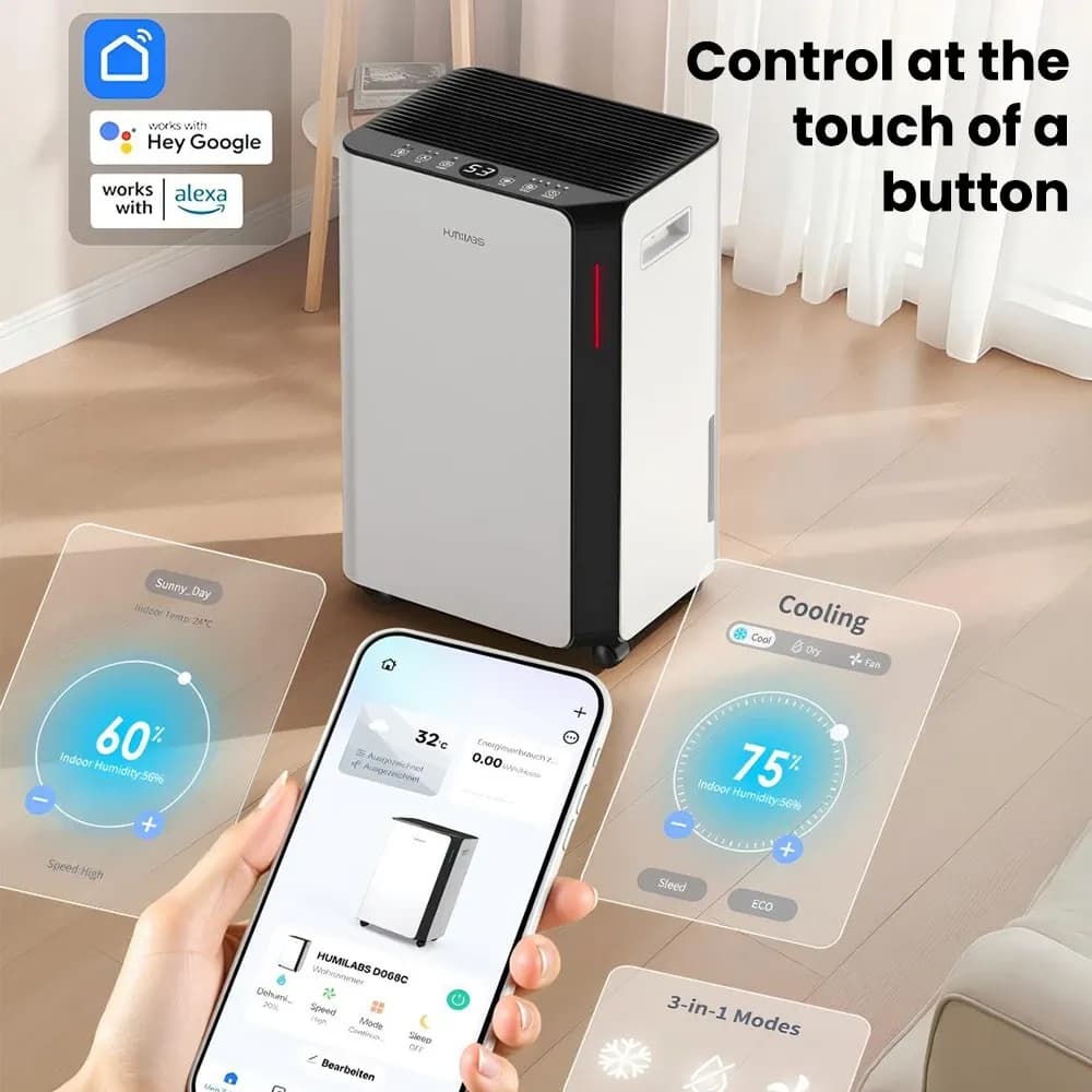 HUMILABS 20L odvlaživač withApp Control - 2