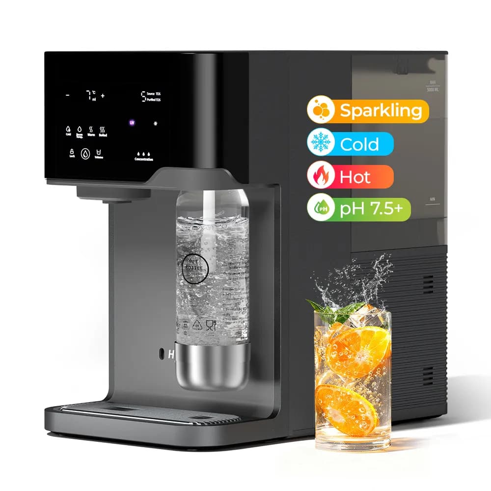 Hydrofast C300 RO Countertop pročistač vode – Iced & Sparkling Water, 6-Stage RO, UV Sterilization - 2