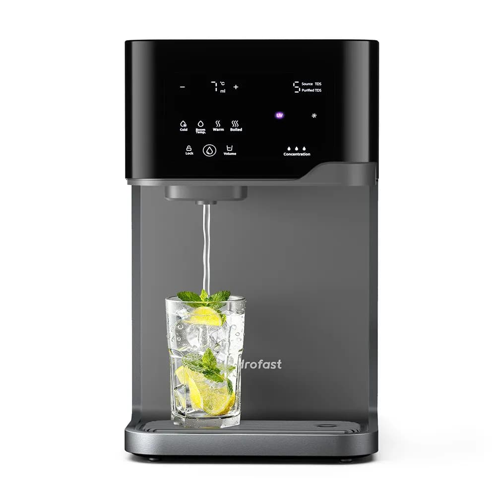 Hydrofast C300 RO Countertop pročistač vode – Iced & Sparkling Water, 6-Stage RO, UV Sterilization - 7