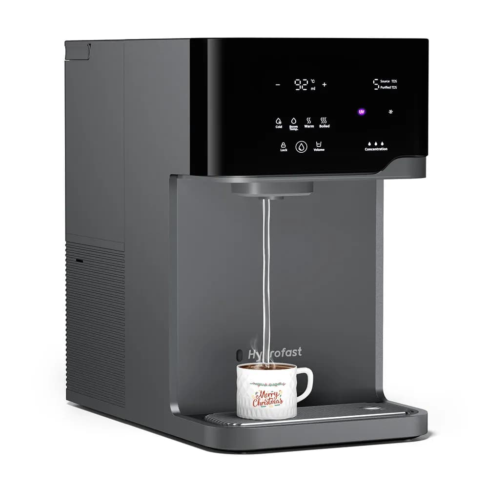 Hydrofast C300 RO Countertop pročistač vode – Iced & Sparkling Water, 6-Stage RO, UV Sterilization - 8