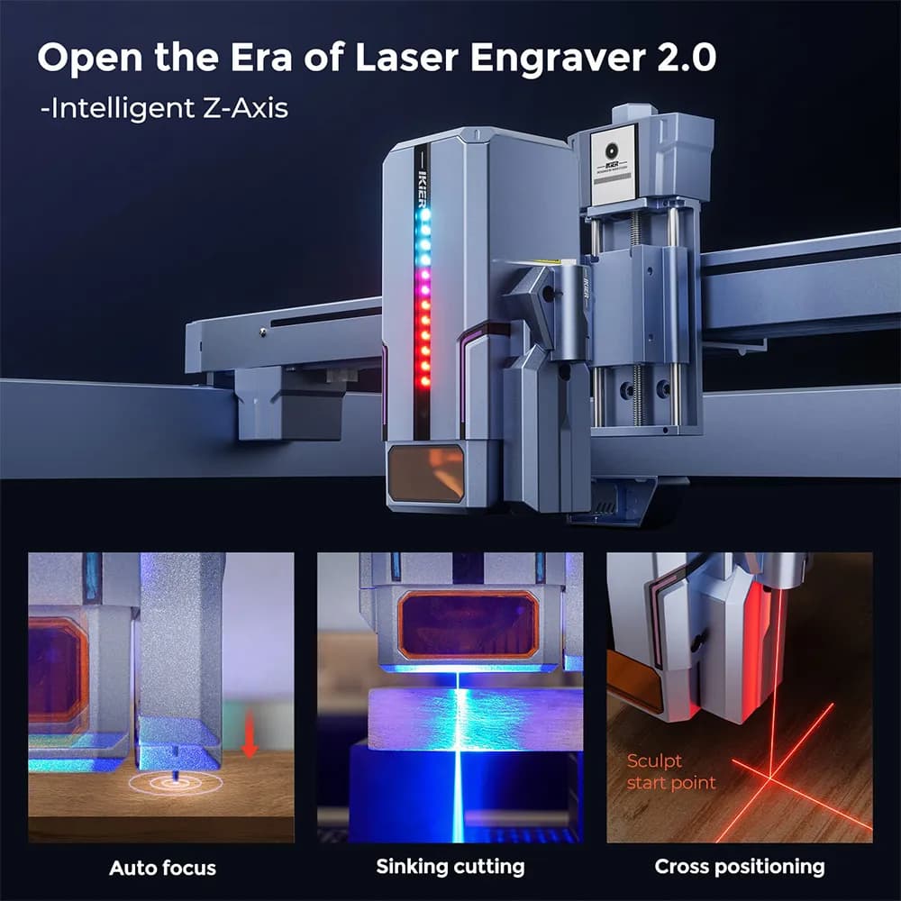 iKier K1 Pro 24W laserski graver - 7