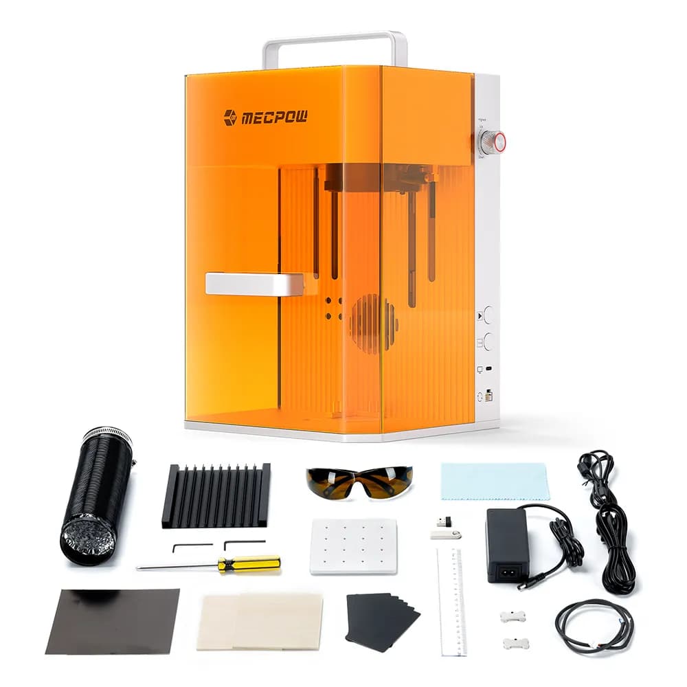 Mecpow X1 2W+10W Dual laserski rezač i graver - 6