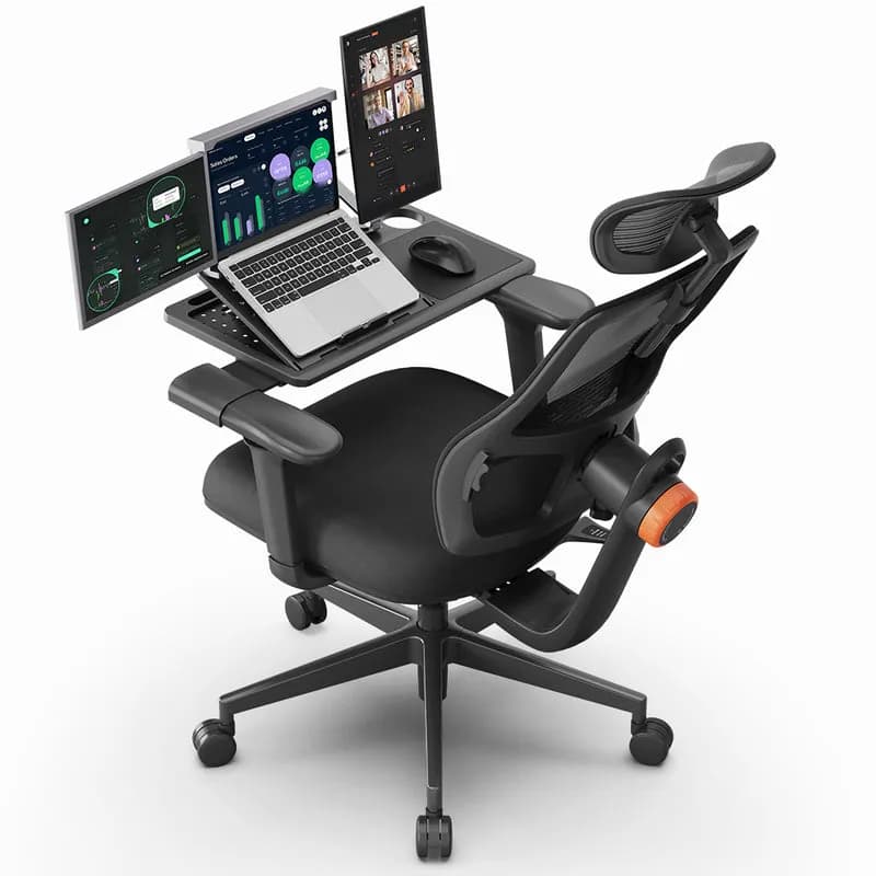 Newtral MagicH003 ergonomska uredska stolica + radna ploča