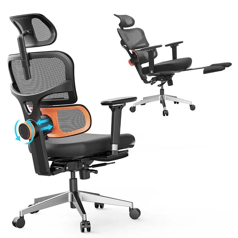 NEWTRAL NT002 ergonomski uredska stolica with Adjustable Footrest & Headrest