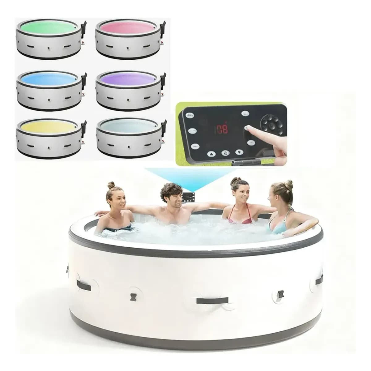 WaveRite napuhavajuća spa kada - 1