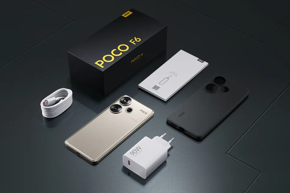 POCO F6 Pakiranje