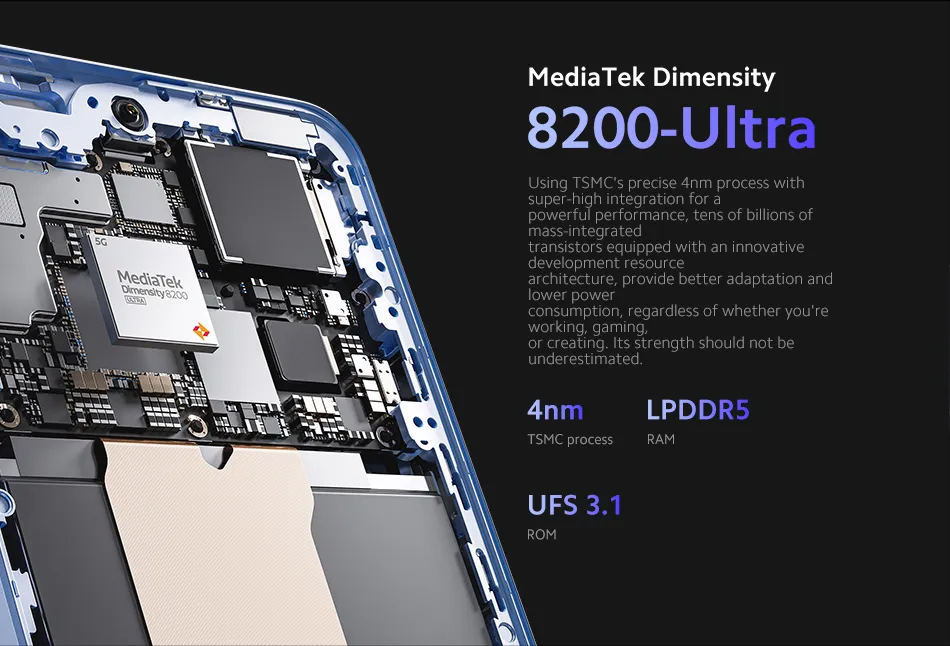 Xiaomi 13T mediatek dimensity 8200