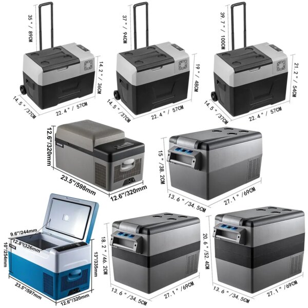 VEVOR prijenosni hladnjak (15L-55L)